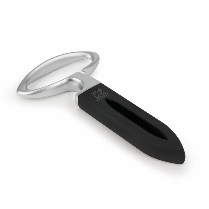 PEUGEOT Peugeot - Mathus Corkscrew - Two-Prong Bottle Opener For Old-Style Corks, Black, 4.5 Inches  - Image 1
