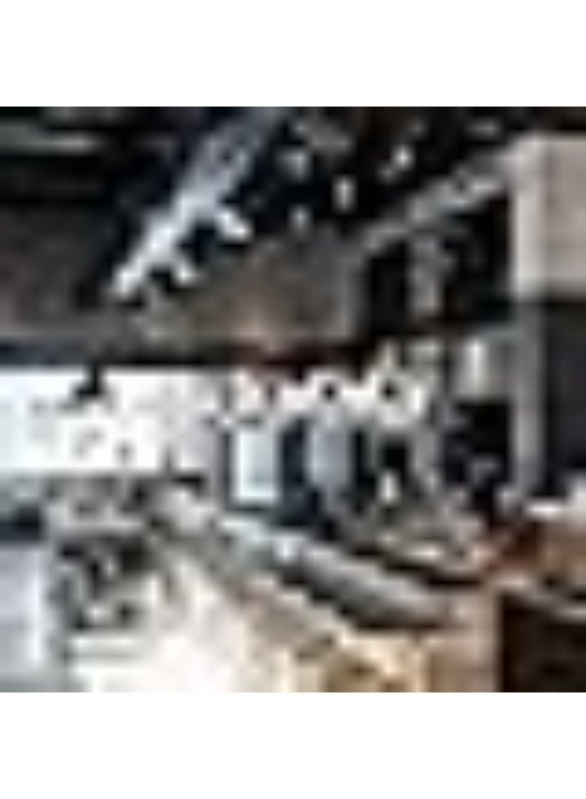 Semi-painted glass pendant lamp, ceiling hanging lamp with a simple modern design, chandelier for kitchen, dining room and bedroom (silver, 15 cm and 1 meter long cable) - Image 4