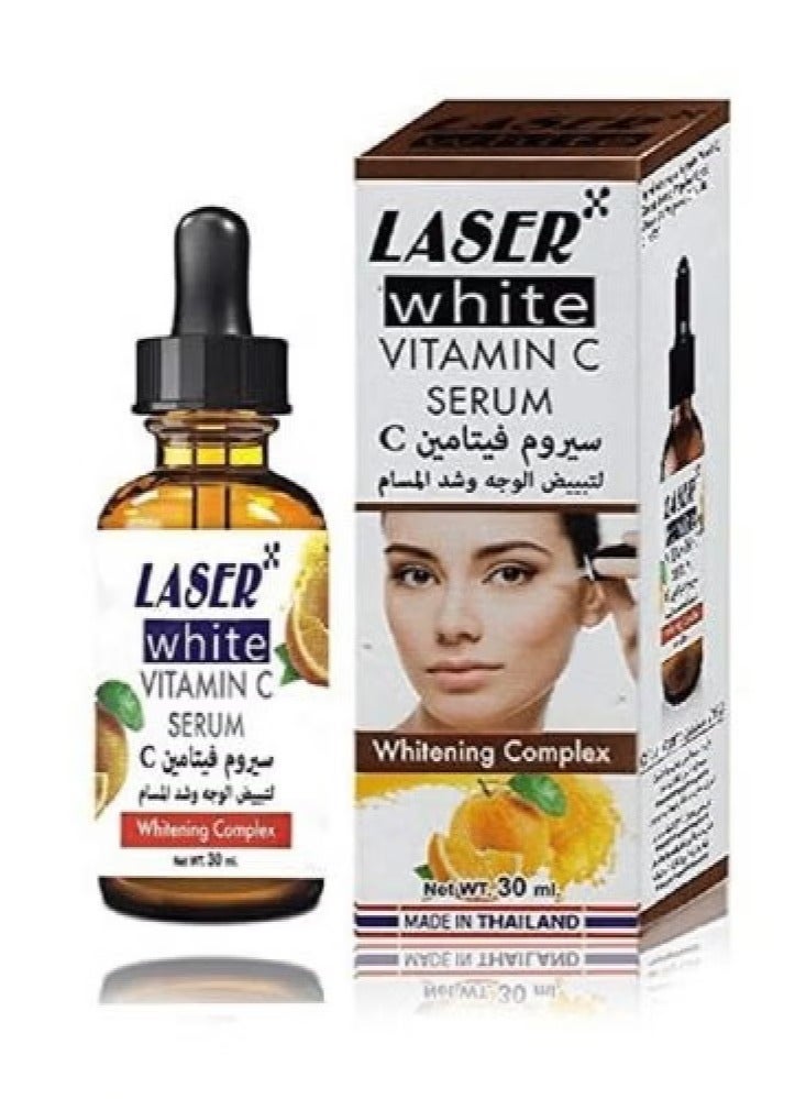ليزر وايت LASER WHITE Facial whitening and pore tightening serum 30ml