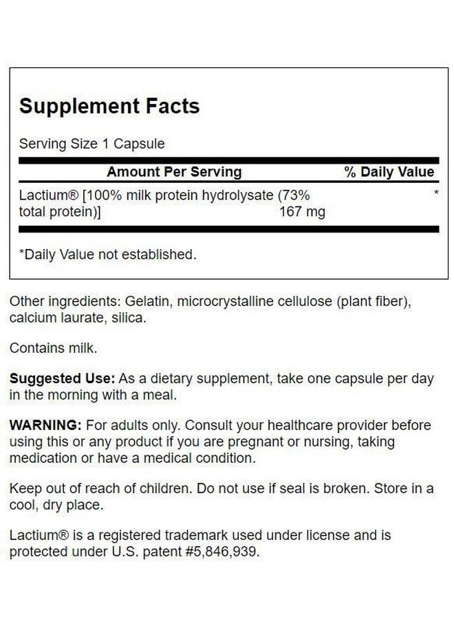 Swanson Women's Anti-Stress Formula (Lactium) - Helps Counter Stress, Promotes Relaxation and Sleep Support - (60 Capsules, 167mg) 1 Pack (2 Pack) - Image 2