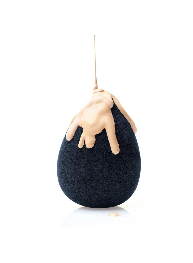 لون+أستر إسفنجة البشرة - إسفنجة البشرة الخالية من اللاتكس تمزج بشكل احترافي بين المنتجات الكريمية والسائلة - Image 3