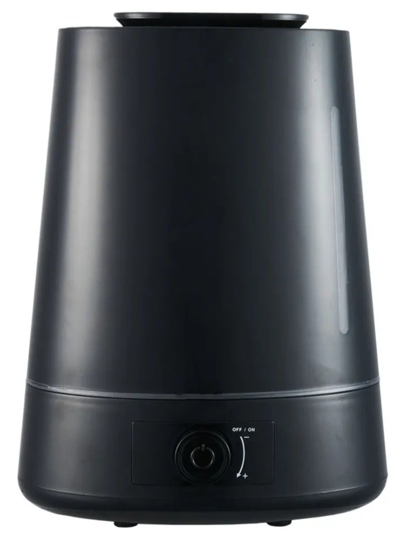 Generic Ultrasonic Cool Mist Humidifier, 4L Top Water Fill, Humidifier, Fragrance, Air Purifier for Bedroom (Black 4L)  - Image 1
