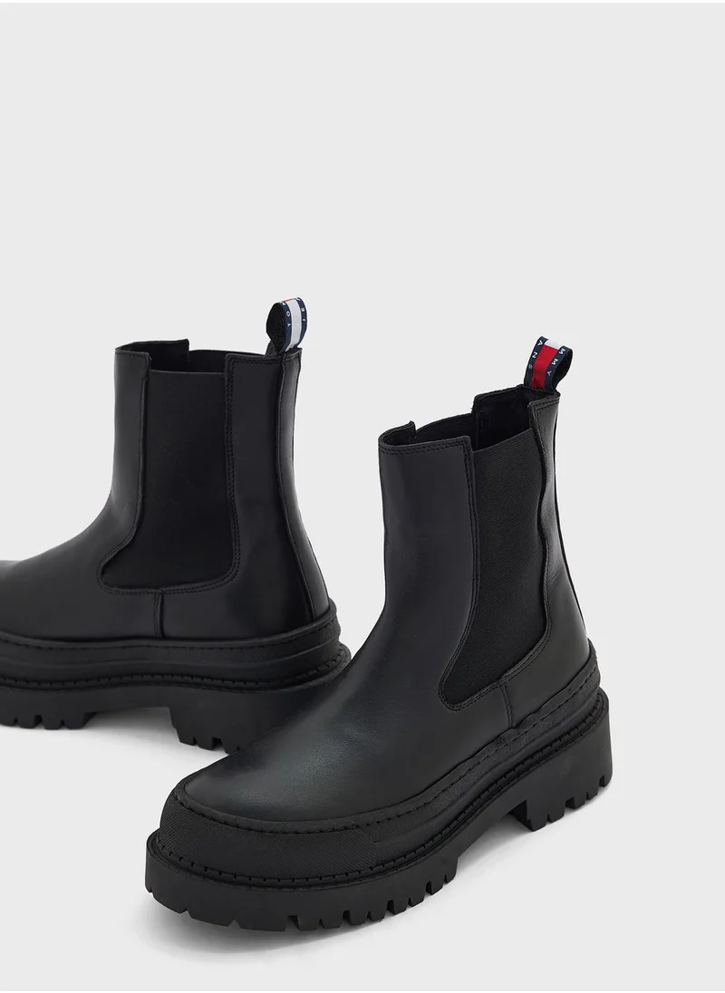 TOMMY JEANS Chelsea Foxing Boots