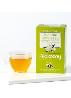 Alokozay Jasmine Green Tea 20 Teabags (50g)  - Image 2