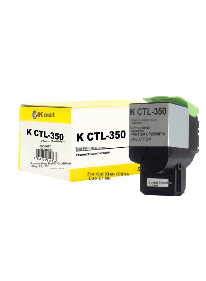 Kst K Ctl-350 Black Toner Cartridge 2000 Pages Professional Edition - Image 1