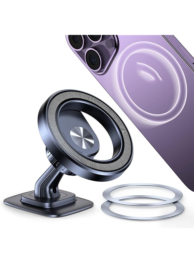 X spring Spring Magnetic Phone Holder, Car Dashboard Mount For Stable Viewing, Flexible Gooseneck With Powerful Magnet, Compatible With Various Phone Cases - Image 3