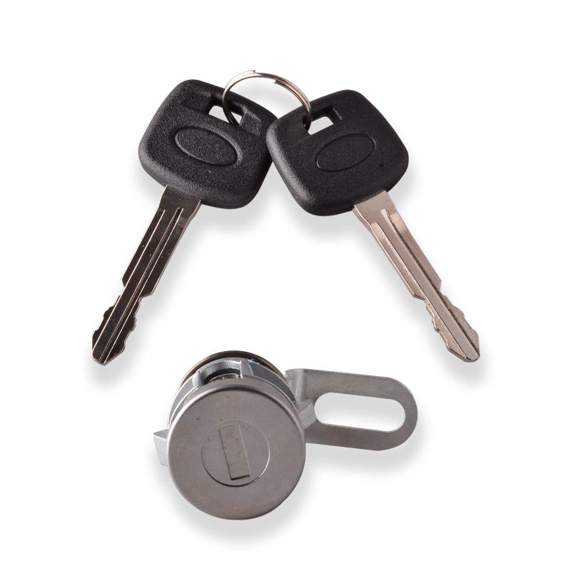 Unikpas Tailgate Door Lock CylinderKey Compatible for Toyota Tundra 201421 Tacoma 201621 Back Door Lock Cylinder