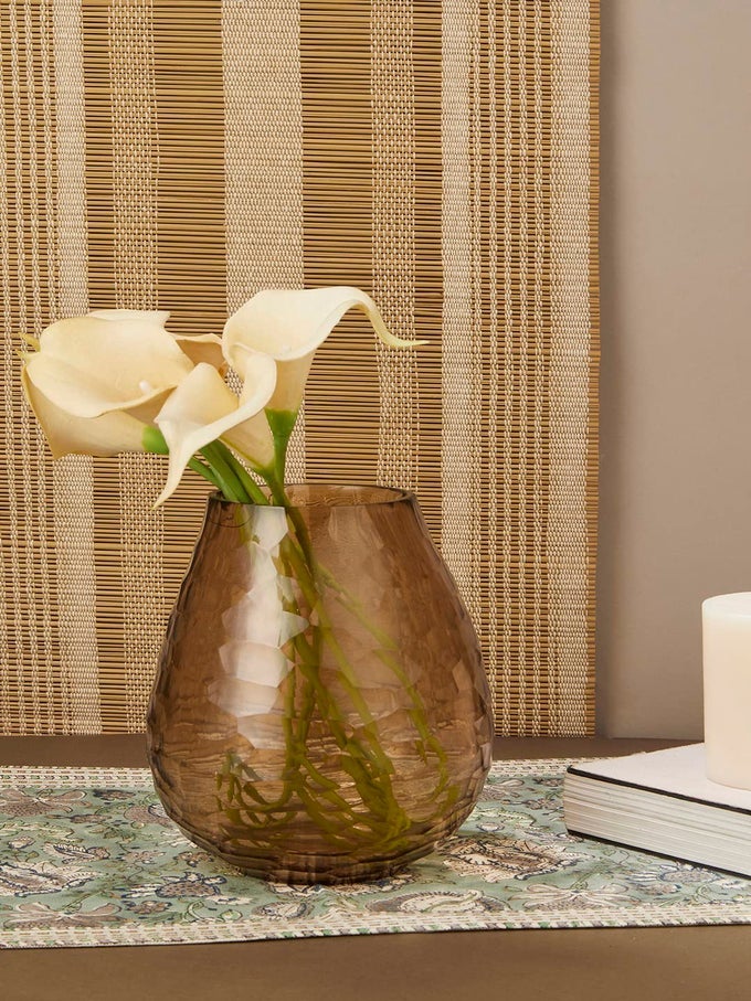 NABHRAJ MAAYA CHSELLED TALL VASE - MEDIUM (10735562)