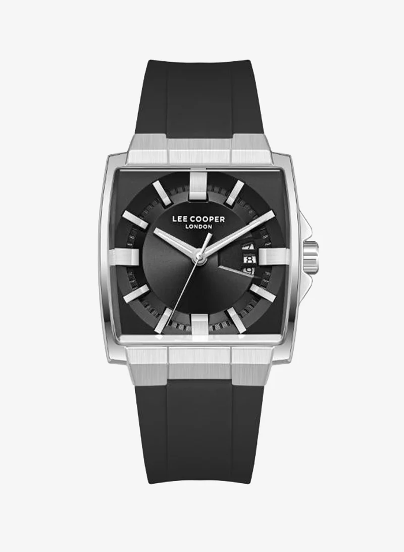 لي كوبر Men's Silicone DATE Watch LC08349.351 - 38X47 mm