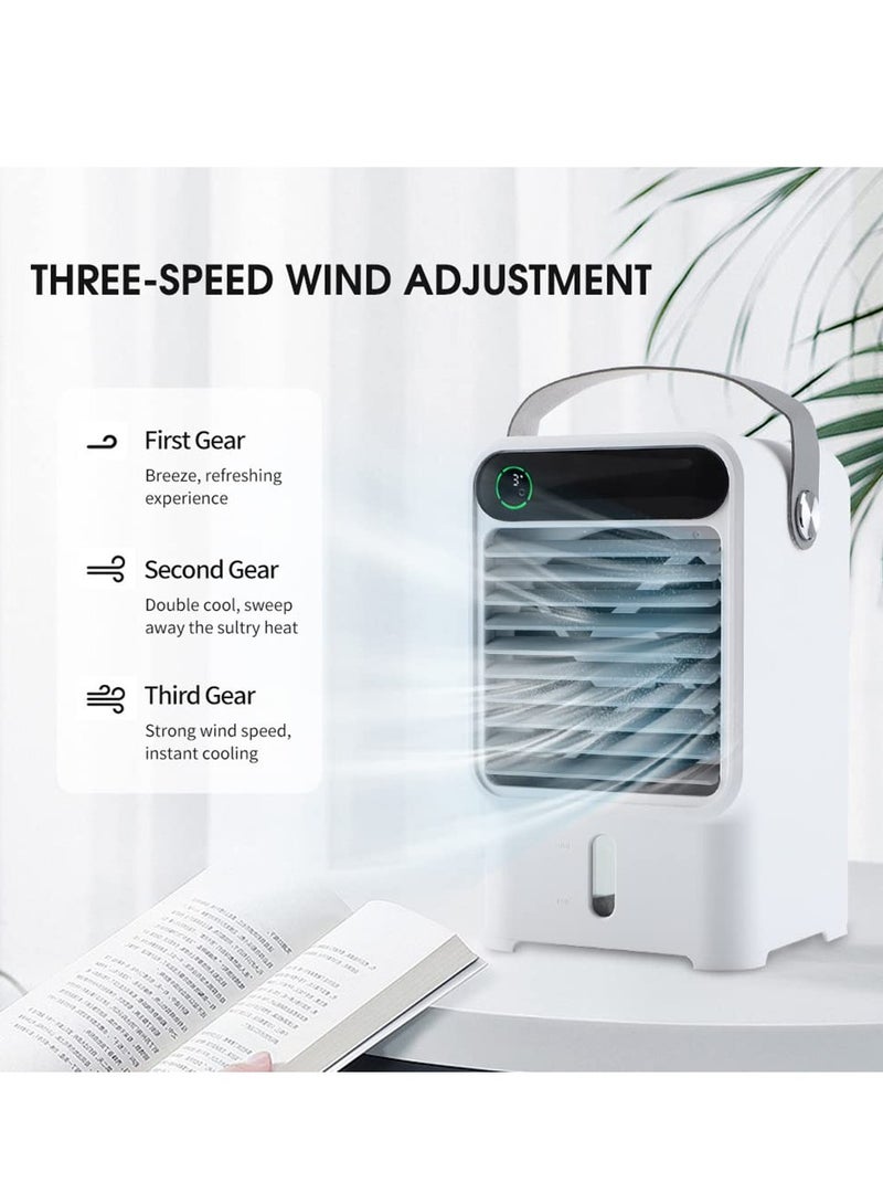 Arabest Portable Air Cooler, Water Circulation Cooling Fan 3 Speed Air Conditioning Fan Cooling Fan Digital Display Fan for Bedroom,Office and Room - Image 2