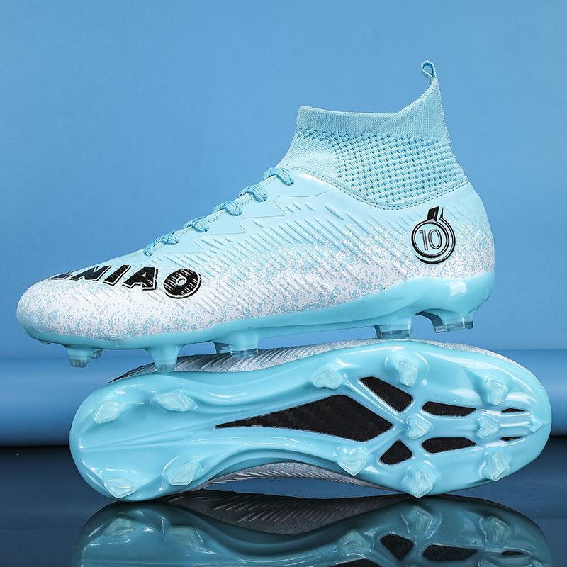 Manufacturers Help Daifa High-Top Football Shoes Men'S Broken Nail Grass Adult Big Kids Competition Training Ball Sneaker - Image 5