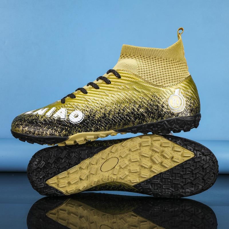 Manufacturers Help Daifa High-Top Football Shoes Men'S Broken Nail Grass Adult Big Kids Competition Training Ball Sneaker - Image 2