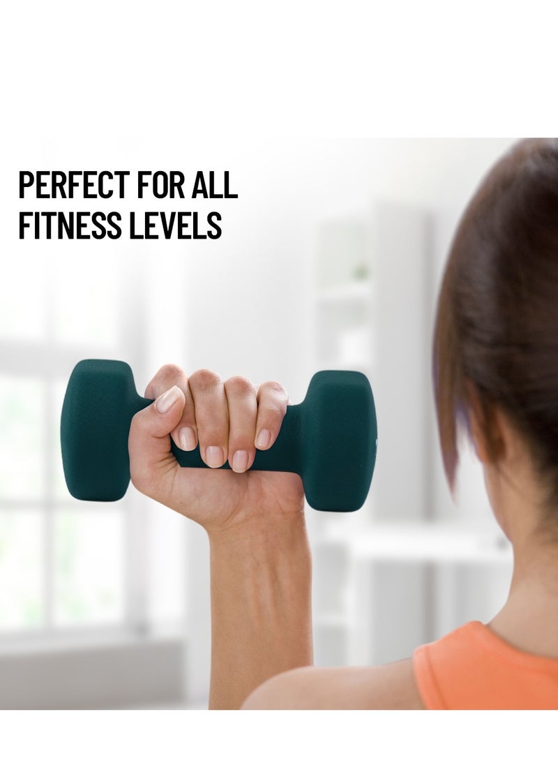 AXOX Fitness Neoprene Dumbbells 2.5 Kg  - Image 2