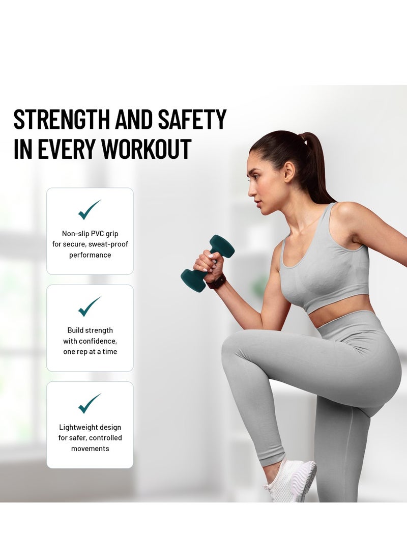 AXOX Fitness Neoprene Dumbbells 2.5 Kg  - Image 3