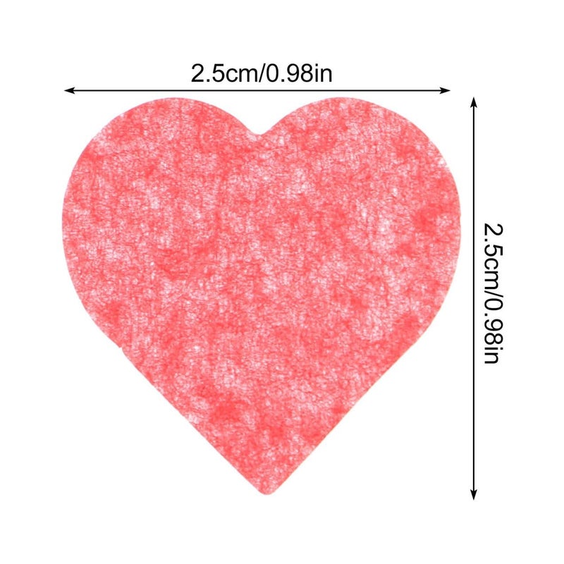 Red Paper Heart Confetti 15g Pack Wedding Table Decoration For Romantic Celebrations - Image 3