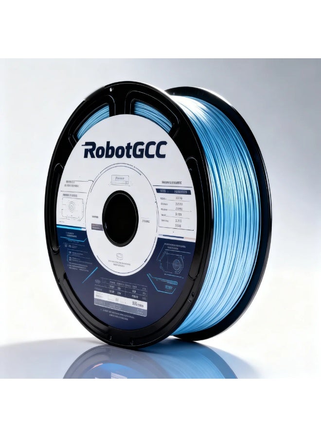 robotgcc Silk PLA Blue Purple Gradient 1.75mm 3D Printer Filament 1KG Dual Color Silk PLA Filament Color Changing PLA Filament Smooth Glossy Finish PLA Material for FDM Printing High Quality PLA Filament Stable Extrusion Consistent Diameter Easy Printing PLA Compatible with Most 3D Printers Decorative Printing Filament for Models Sculptures Cosplay Engineering Prototyping DIY Projects Reliable Layer Adhesion Low Warping Premium Surface Finish Gradient PLA Filament High Precision Tolerance Strong Bonding Performance Professional 3D Printing Material Universal FDM Filament Spool Long Length High Strength PLA Filament - Image 1