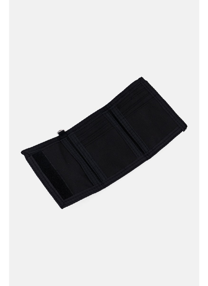 Aeropostale Men Brand Logo Trifold Wallet 12 H x 9 L x 2 W cm, Black  - Image 3