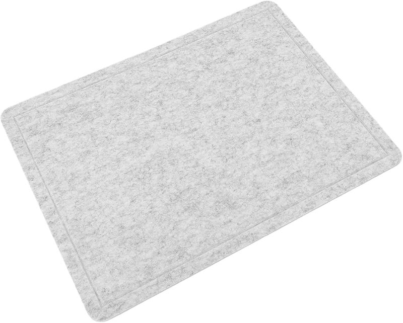 Non Slip Felt Puzzle Board Gray Sorting Mat For Secure Jigsaw Assembly - Image 1