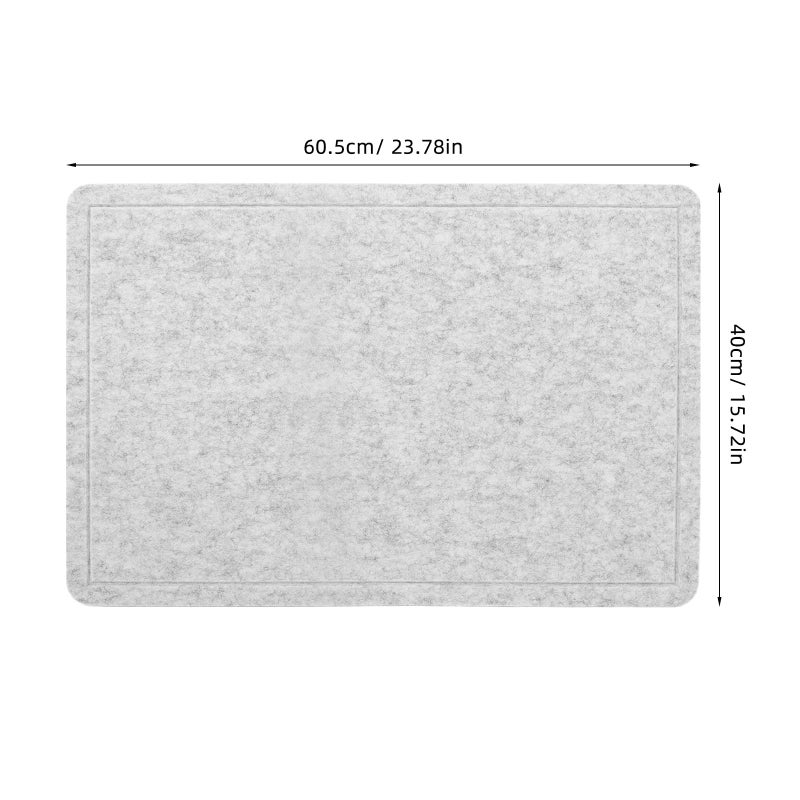 Non Slip Felt Puzzle Board Gray Sorting Mat For Secure Jigsaw Assembly - Image 3