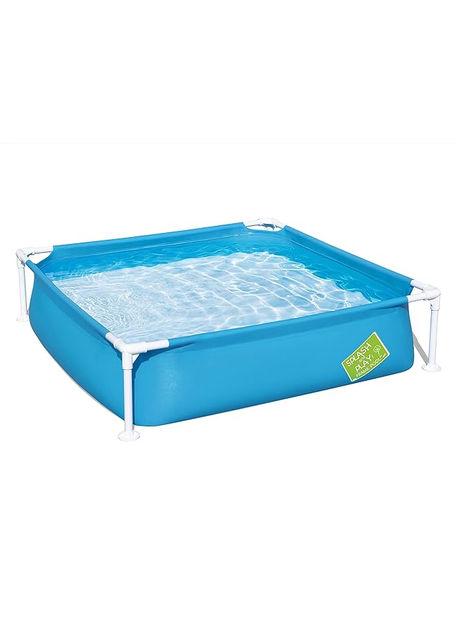 Bestway Frame Pool 122X122X30.5 Blue 26 56217 Blue - Image 1