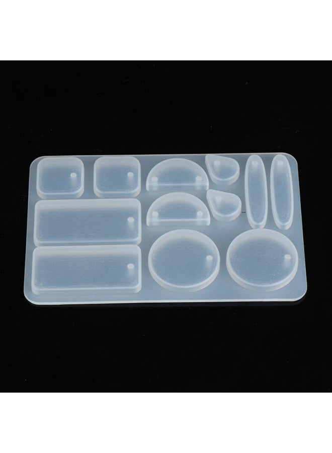 Silicone Earring Pendant Resin Mold Diy Epoxy Resin Production Mold - Image 4