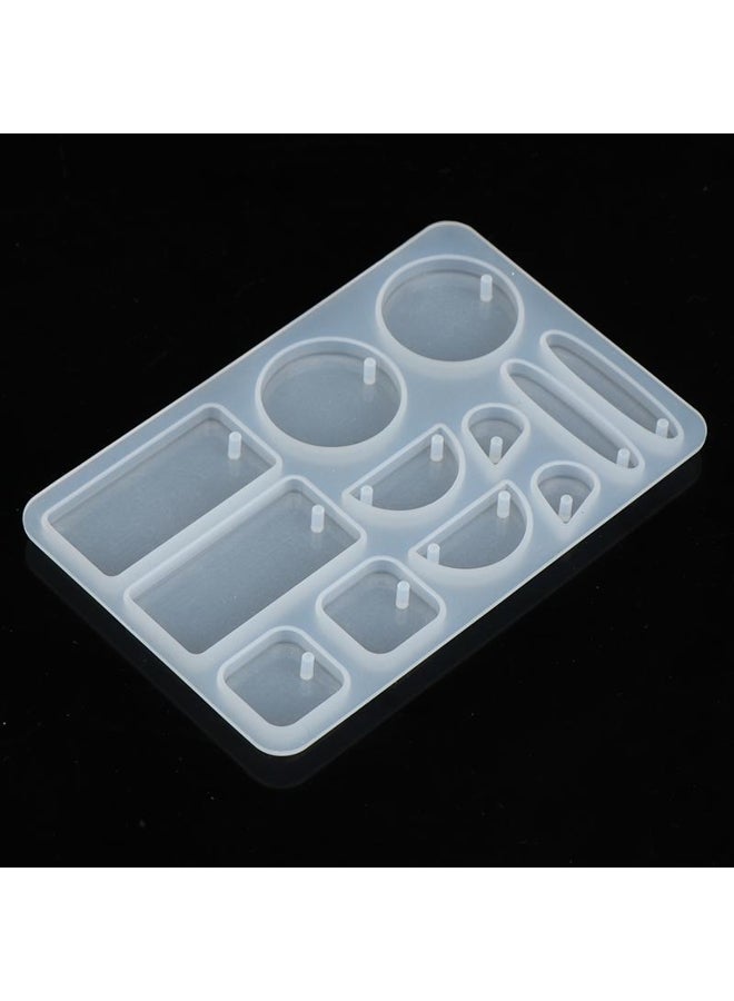 Silicone Earring Pendant Resin Mold Diy Epoxy Resin Production Mold - Image 5