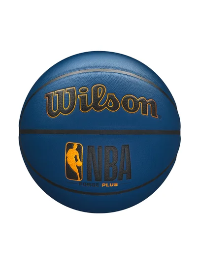 Wilson NBA Forge Plus Basketball - Size 7 for +12 years old and Adults - Deep Navy