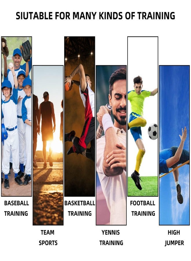 OYINDIZ Speed Training Equipment, Resistance Bungee Band Multi-Sport Resistance Training Kit Improve Speed Fitness Agility Power Speed Strength Vertical Jumping Basketball Tennis Football - Image 5