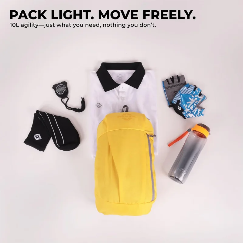 Nivia  Nivia Pulse Junior 2.0 Water-Resistant Sports Backpack - Lightweight & Durable 600D Polyester with Double-Zip Main Compartment  | Best Price UAE