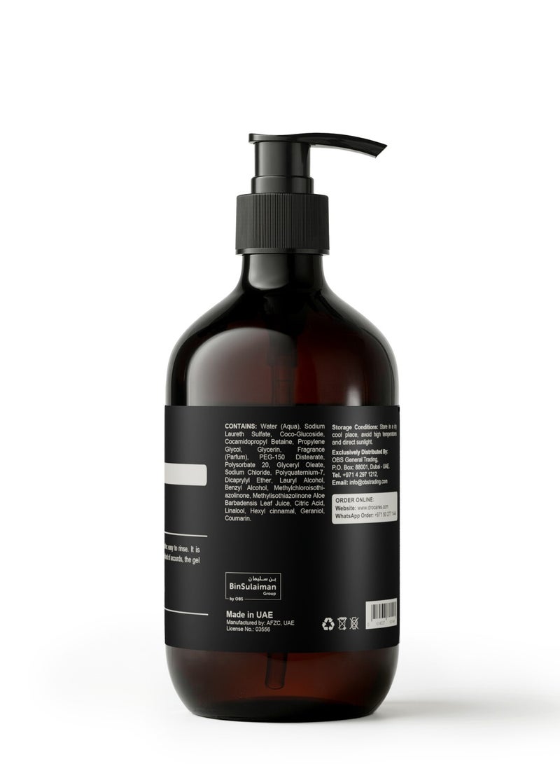 DR.O Premium Shower Gel | 500ml | FLORAL EXTRAIT Scent | Deep Nourishing Body Wash for Glowing Skin | Gentle Cleansing Foam for All Skin Type | Moisturizing Skin Care Formula | Long Lasting Fragrance. - Image 2