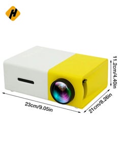 HuHa "YG300 Micro Mini Projector: Ultra-Portable and Durable for Smartphones, Laptops, and Home Cinema"  - Image 5