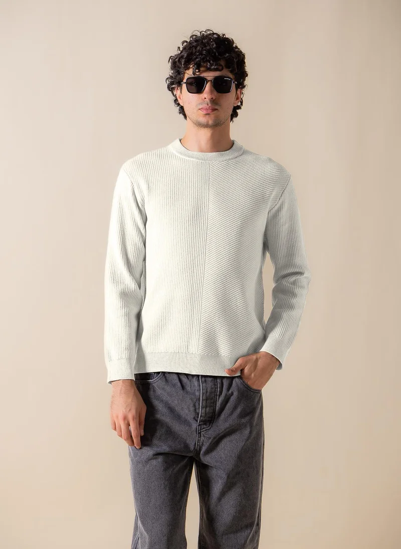 SHAPES TEXTURED COMFORT SWEATER