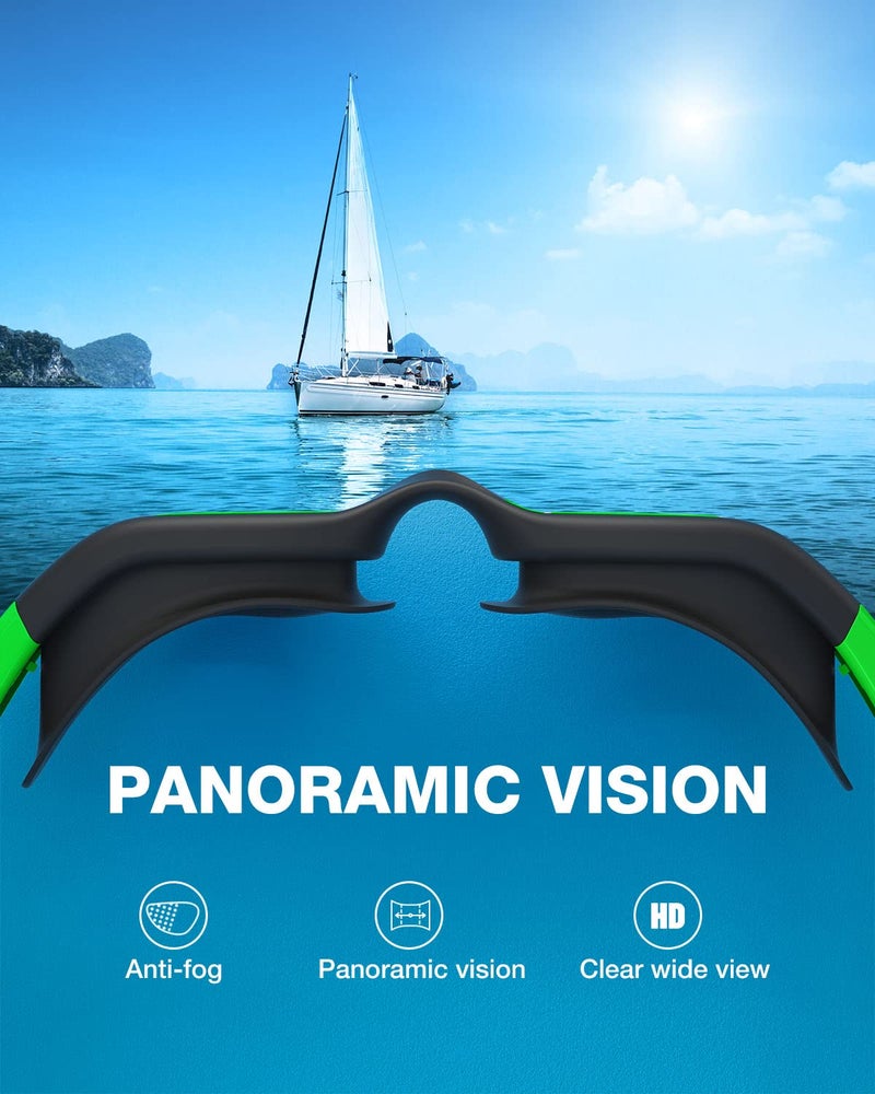 ZIONOR Kids Swim Goggles, G1 MINI UV Protection Anti-Fog Polarized Swimming Goggles for Age 6-14 - Image 5