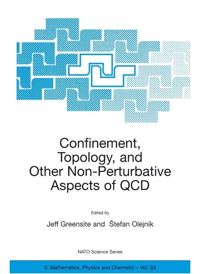 Confinement, Topology, and Other Non-Perturbative Aspects of QCD 