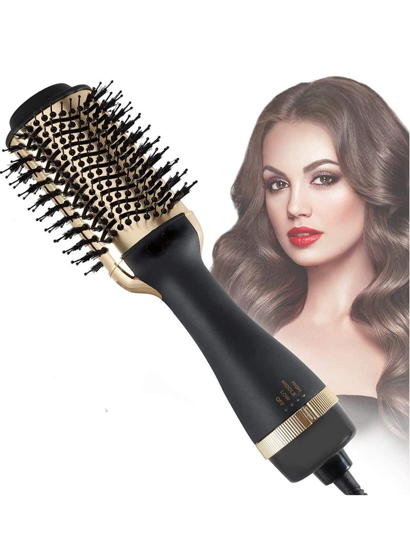 ELTRAZONE Hair Dryer Brush Blow Dryer Brush in One, Hair Dryer and Styler Volumizer Professional 4 in 1 Hot Air Brush, Negative Ion Anti-Frizz Blowout Hair Dryer Brush for Drying, Straightening, Curling, Salon - Image 1