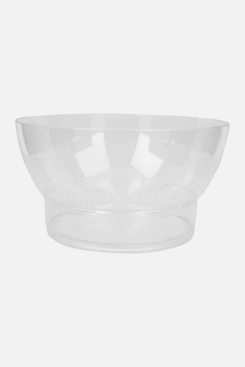 KitchenCraft Salad On Ice Bowl and Servers Set, Transparent - Image 2