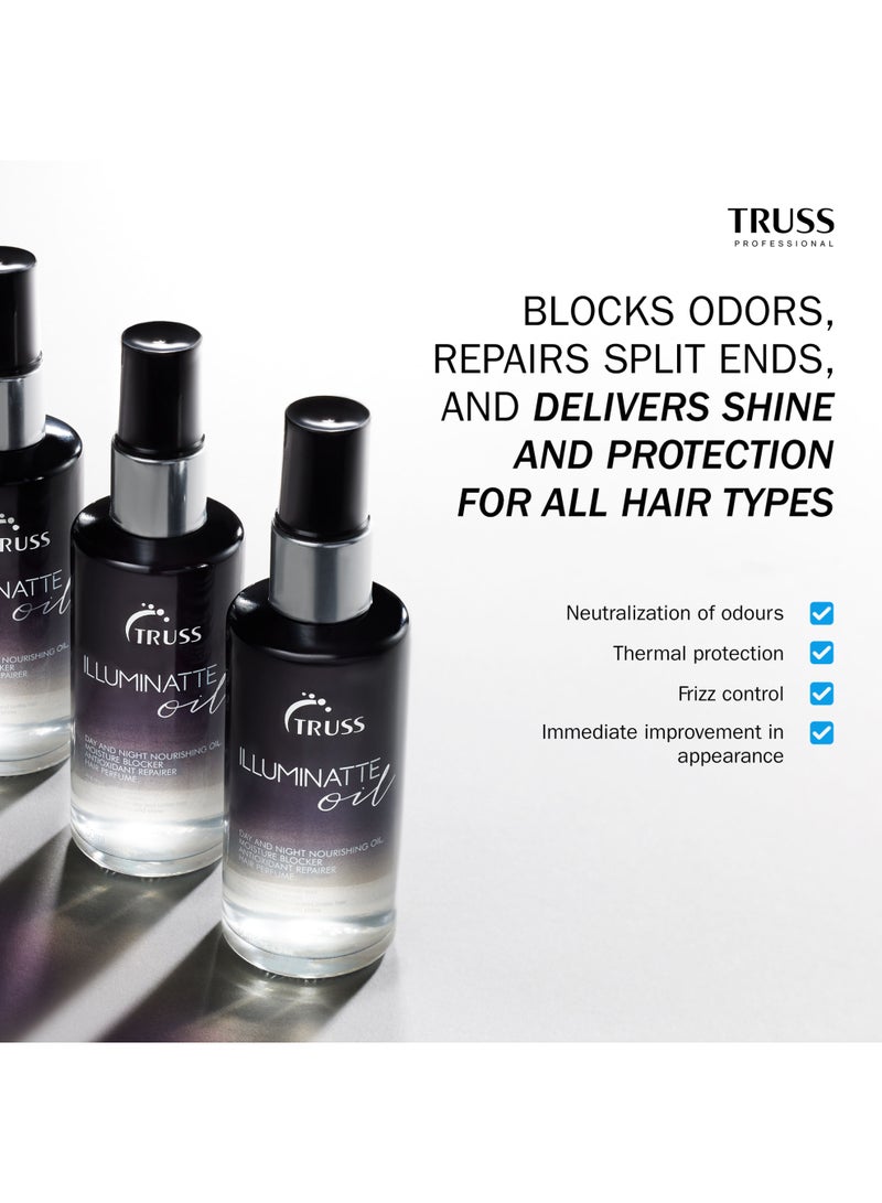 تروس مجموعة العناية بالشعر الأشقر من تروس - شامبو، بلسم (300 مل لكل منهما)، قناع أشقر (180 جرام)، برايمر فاخر (260 مل) وزيت إيلومينات (60 مل) مجانًا - Image 5