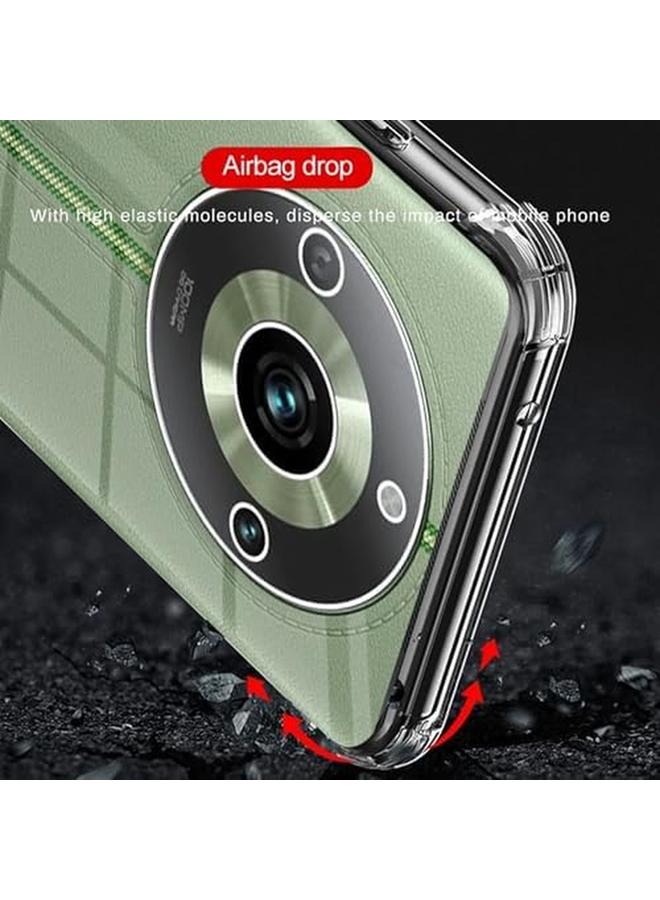 erorex 1 Plus 2Pcs Compatible With Realme 11 Pro Plus Plus Privacy Screen Protector And Case Cover Anti Peep Hydrogel Film Full Coverage Anti Spy Soft Tpu Protective Film Clear - Image 3