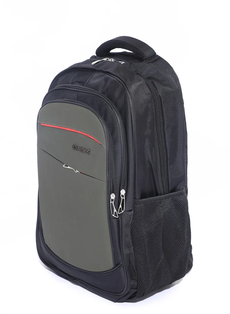 LIMRA backpack Classic and elegant 20 inches black/green