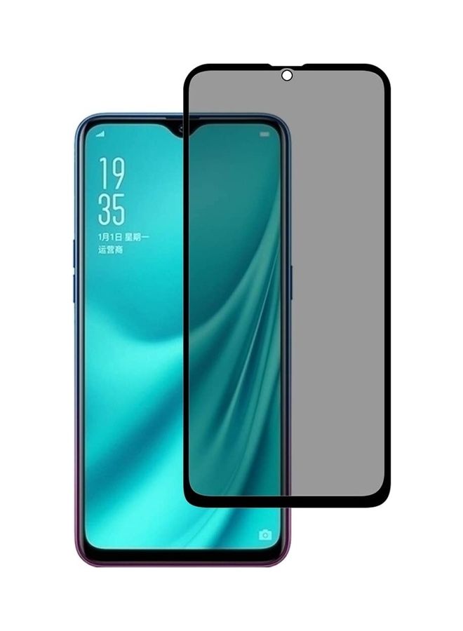 ICS Tempered Glass Screen Protector For Oppo R15X Black/Clear - Image 1