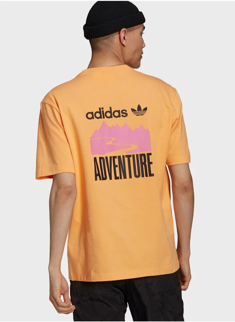 adidas Originals Advanture Mountain T-Shirt