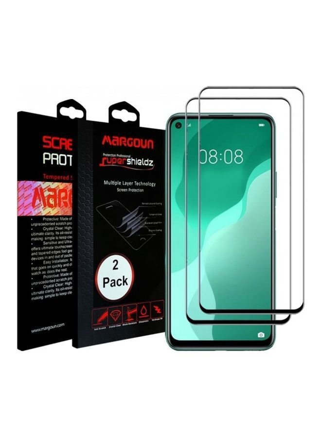 NIBEMINENT 2-Piece 3D Screen Protector For Huawei Nova 7 SE clear - Image 1