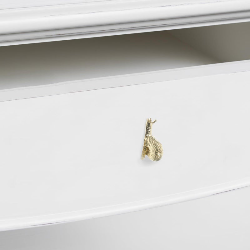 Vintage Brass Snail Shaped Cabinet Drawer Pull Handles for Kitchen Bathroom Furniture - Image 5