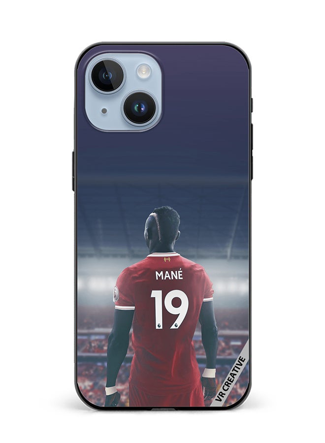 VR CREATIVE Protective Case Cover For Apple iPhone 15 Plus Sadio Mane Design Multicolour - Image 1