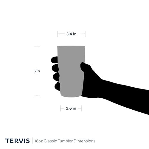 Tervis Margaritaville - It's 5 O'Clock Somewhere - Red Parrot Made in USA Double Walled Insulated Tumbler Travel Cup Keeps Drinks Cold & Hot, 16oz 4pk, Classic - Image 4