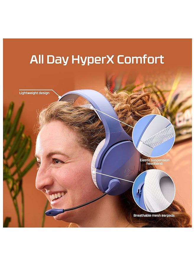 HYPERX Cloud Jet Dual Wireless Gaming Headset - Blue - Image 5