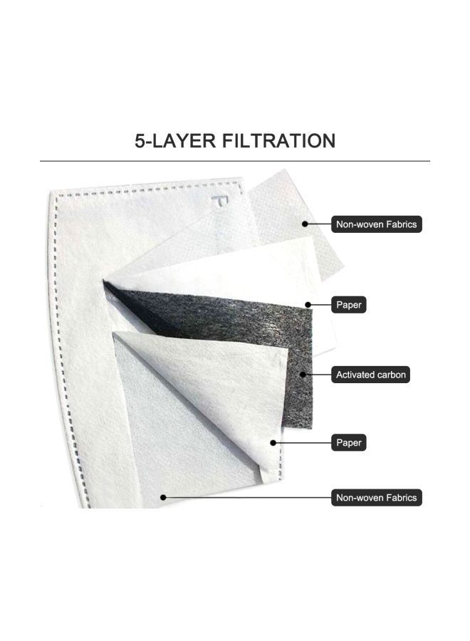 نيبمينينت مجموعة فلاتر داخلية لقناع الفم للاستخدام مرة واحدة من 20 قطعة - Image 3