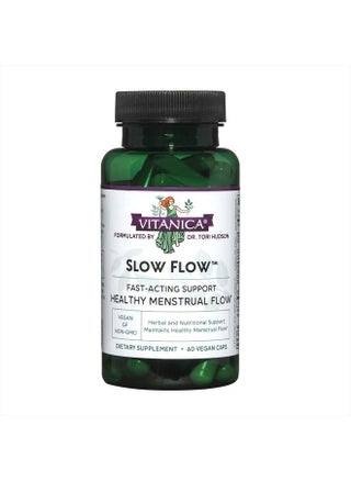 Slow Flow, Menstrual Flow Support, Vegan, 60 Capsules (Slow Flow) - pzsku/ZE7FF732E6A244CD78250Z/45/_/1681553878/c8ca7821-1796-4282-96dd-bf1e323a7c18