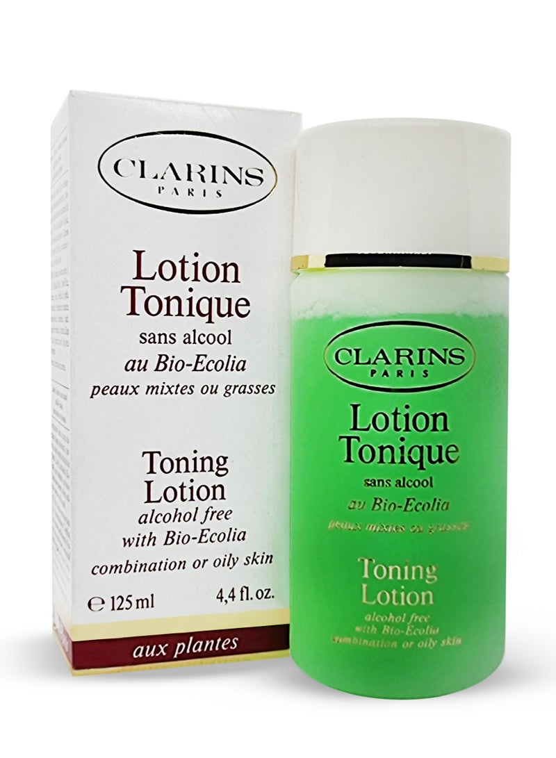Clarins Paris Tonic Lotion For Oily Skin 125ml - Image 1