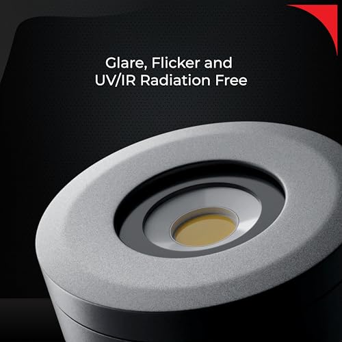 Nortek Platina+ 5W COB LED Surface Spotlight | Focus Light for Ceiling, Mirror, Bathroom & Wall Decor | IP66 Waterproof Anti-Glare Light for Balcony, Staircase & Indoor Use | Cool White – Pack of 3 - Image 5
